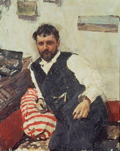 Portret van Konstantin Korovin (1861-1939)